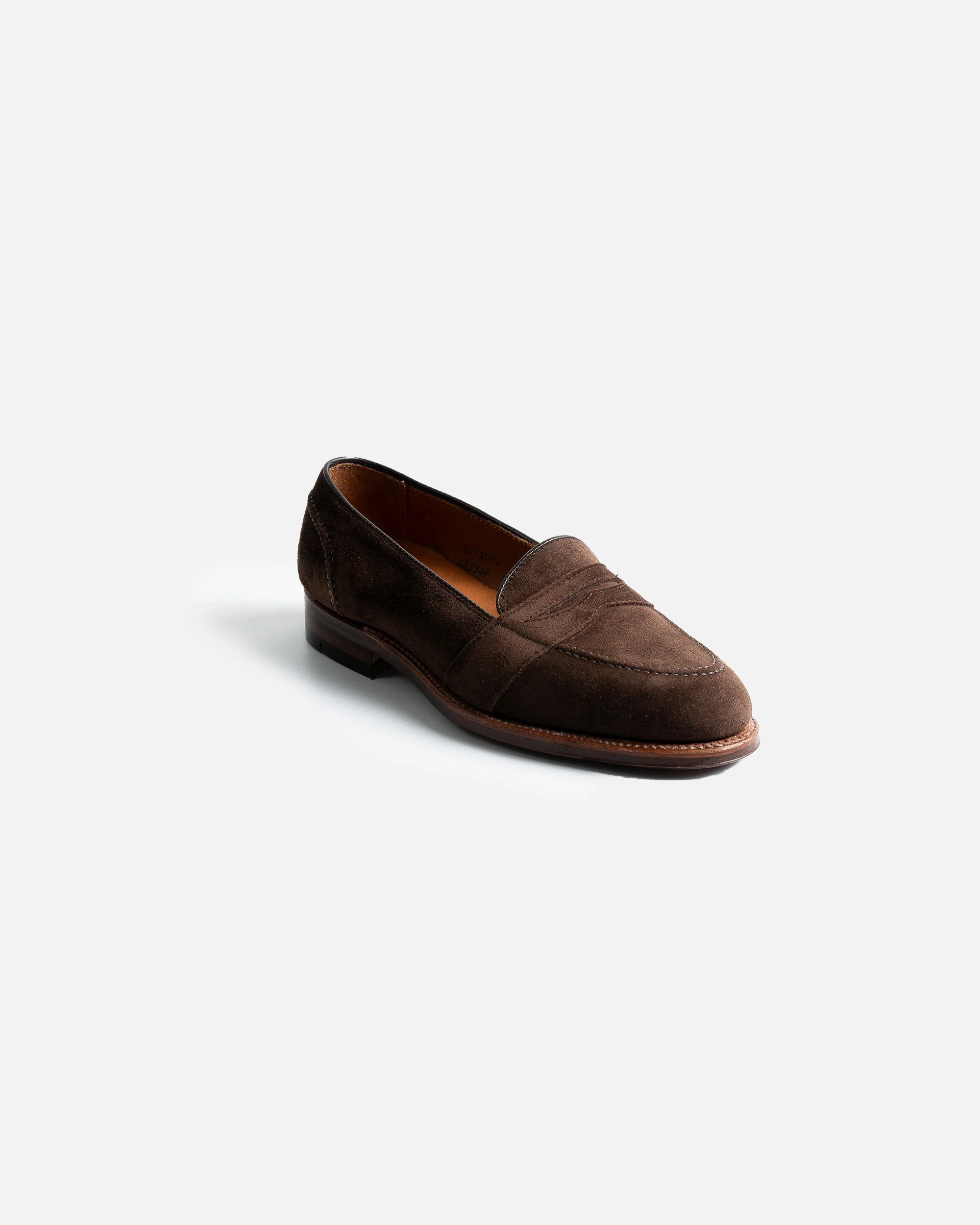 Alden Full Strap Dark Brown Suede 68334F - Image 4