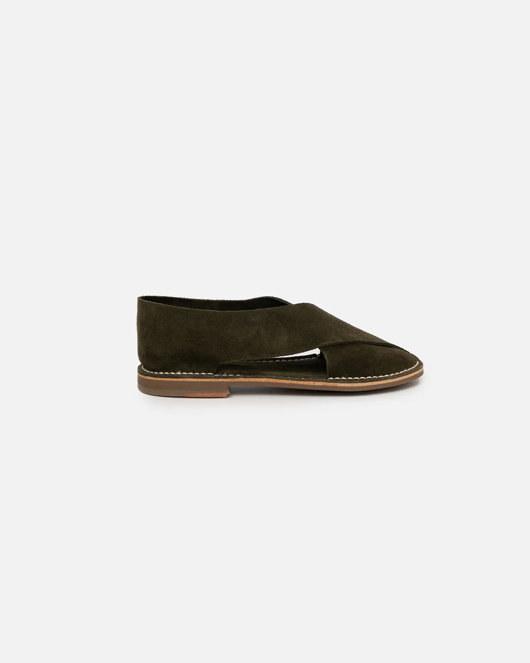 Jacques Solovière Biarritz Khaki (Rubber Sole) - Image 3