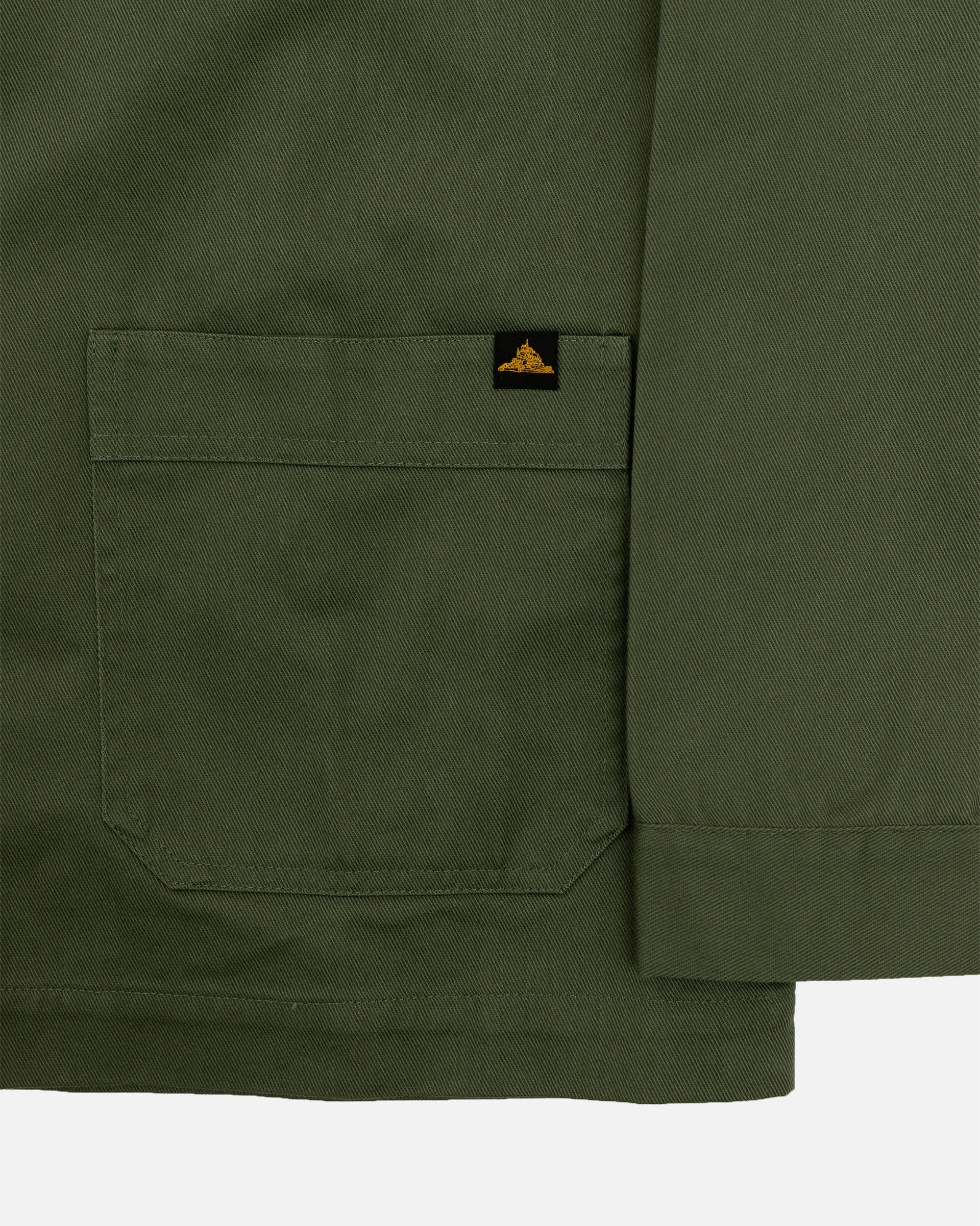 Le Mont Saint Michel Cactus Cotton Twill Work Jacket - Image 4